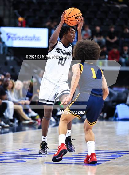 Thumbnail 1 in Brentwood School vs Campbell Hall (Trinity-Mission League Show @ Intuit Dome) photogallery.
