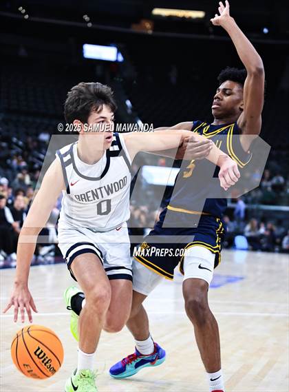 Thumbnail 3 in Brentwood School vs Campbell Hall (Trinity-Mission League Show @ Intuit Dome) photogallery.