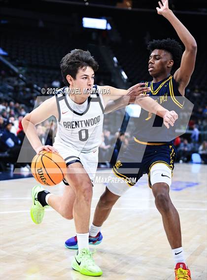 Thumbnail 2 in Brentwood School vs Campbell Hall (Trinity-Mission League Show @ Intuit Dome) photogallery.