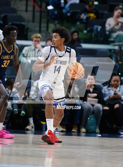 Thumbnail 2 in Brentwood School vs Campbell Hall (Trinity-Mission League Show @ Intuit Dome) photogallery.