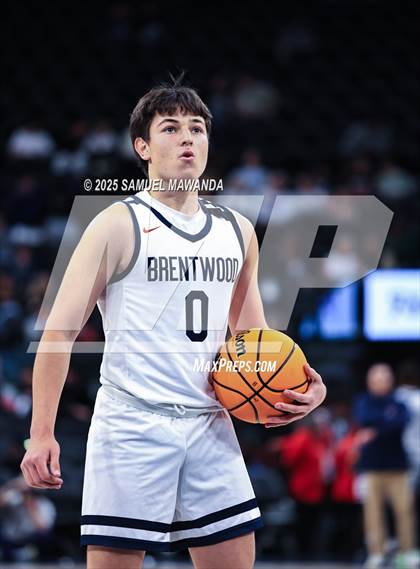 Thumbnail 3 in Brentwood School vs Campbell Hall (Trinity-Mission League Show @ Intuit Dome) photogallery.