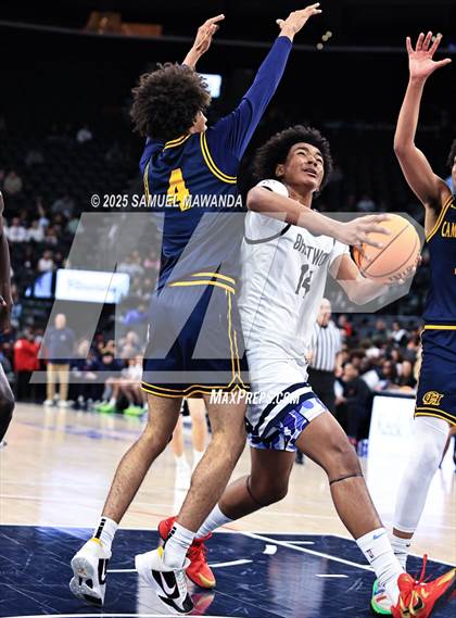Thumbnail 3 in Brentwood School vs Campbell Hall (Trinity-Mission League Show @ Intuit Dome) photogallery.