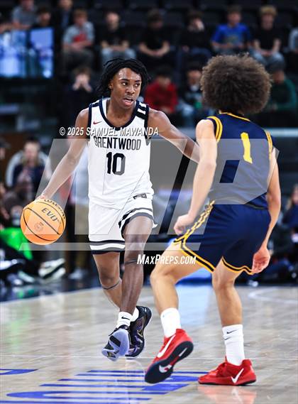 Thumbnail 2 in Brentwood School vs Campbell Hall (Trinity-Mission League Show @ Intuit Dome) photogallery.