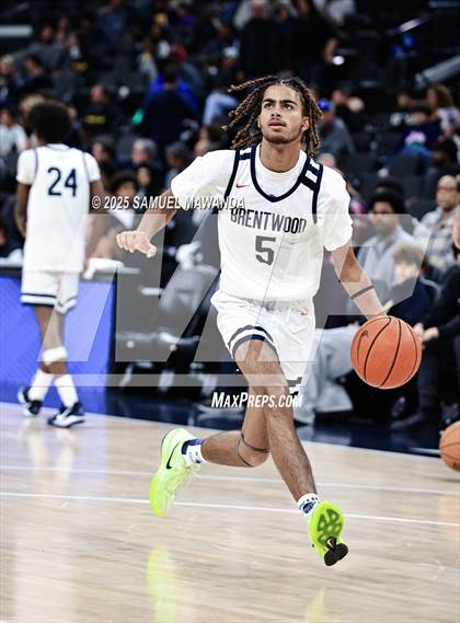 Thumbnail 2 in Brentwood School vs Campbell Hall (Trinity-Mission League Show @ Intuit Dome) photogallery.