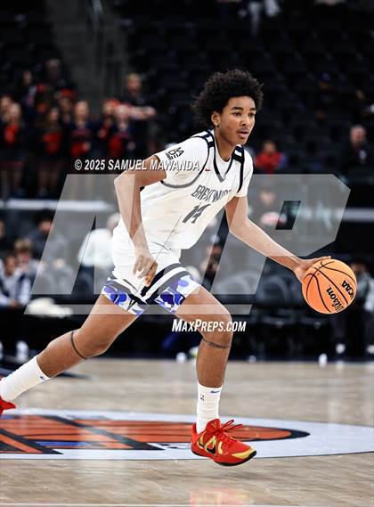 Thumbnail 2 in Brentwood School vs Campbell Hall (Trinity-Mission League Show @ Intuit Dome) photogallery.