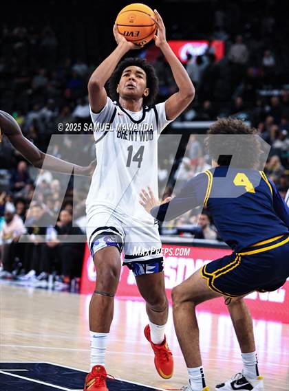 Thumbnail 1 in Brentwood School vs Campbell Hall (Trinity-Mission League Show @ Intuit Dome) photogallery.