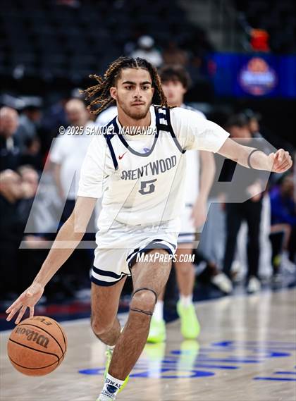Thumbnail 3 in Brentwood School vs Campbell Hall (Trinity-Mission League Show @ Intuit Dome) photogallery.