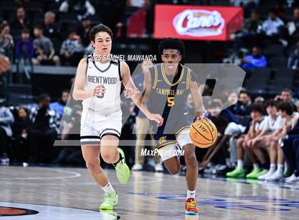 Thumbnail 2 in Brentwood School vs Campbell Hall (Trinity-Mission League Show @ Intuit Dome) photogallery.