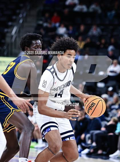 Thumbnail 2 in Brentwood School vs Campbell Hall (Trinity-Mission League Show @ Intuit Dome) photogallery.