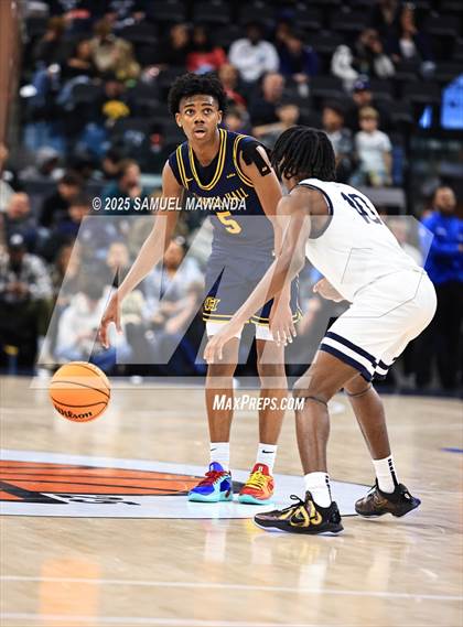Thumbnail 2 in Brentwood School vs Campbell Hall (Trinity-Mission League Show @ Intuit Dome) photogallery.