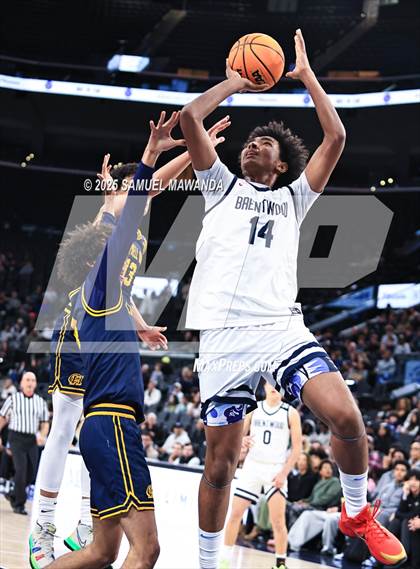 Thumbnail 3 in Brentwood School vs Campbell Hall (Trinity-Mission League Show @ Intuit Dome) photogallery.