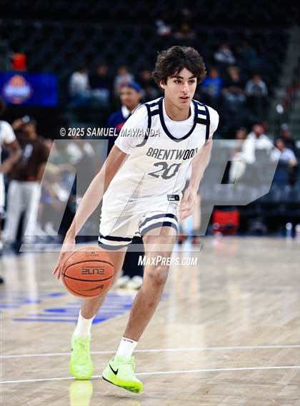 Thumbnail 1 in Brentwood School vs Campbell Hall (Trinity-Mission League Show @ Intuit Dome) photogallery.