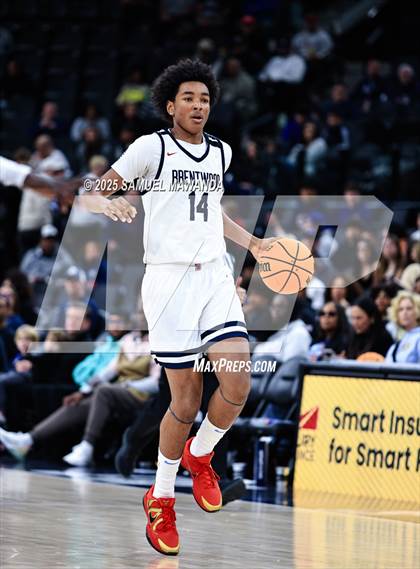 Thumbnail 3 in Brentwood School vs Campbell Hall (Trinity-Mission League Show @ Intuit Dome) photogallery.