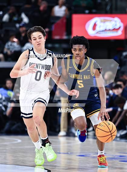 Thumbnail 3 in Brentwood School vs Campbell Hall (Trinity-Mission League Show @ Intuit Dome) photogallery.