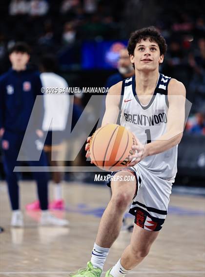 Thumbnail 2 in Brentwood School vs Campbell Hall (Trinity-Mission League Show @ Intuit Dome) photogallery.