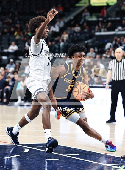 Thumbnail 2 in Brentwood School vs Campbell Hall (Trinity-Mission League Show @ Intuit Dome) photogallery.