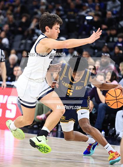Thumbnail 1 in Brentwood School vs Campbell Hall (Trinity-Mission League Show @ Intuit Dome) photogallery.