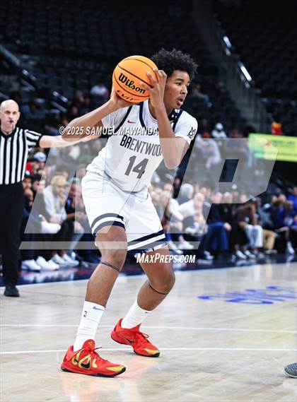 Thumbnail 2 in Brentwood School vs Campbell Hall (Trinity-Mission League Show @ Intuit Dome) photogallery.