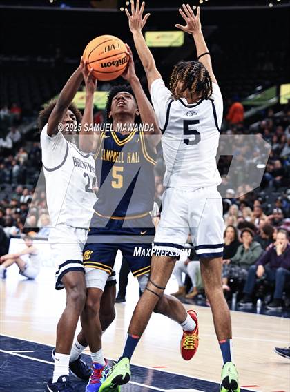 Thumbnail 2 in Brentwood School vs Campbell Hall (Trinity-Mission League Show @ Intuit Dome) photogallery.