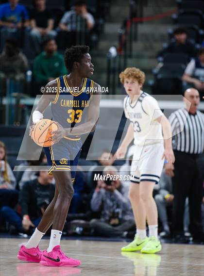 Thumbnail 2 in Brentwood School vs Campbell Hall (Trinity-Mission League Show @ Intuit Dome) photogallery.
