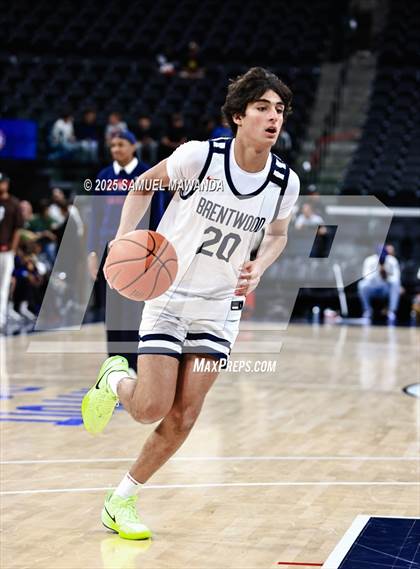 Thumbnail 2 in Brentwood School vs Campbell Hall (Trinity-Mission League Show @ Intuit Dome) photogallery.