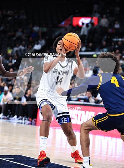 Thumbnail 3 in Brentwood School vs Campbell Hall (Trinity-Mission League Show @ Intuit Dome) photogallery.