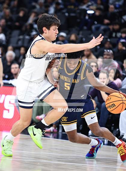 Thumbnail 3 in Brentwood School vs Campbell Hall (Trinity-Mission League Show @ Intuit Dome) photogallery.