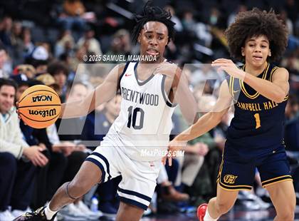 Thumbnail 2 in Brentwood School vs Campbell Hall (Trinity-Mission League Show @ Intuit Dome) photogallery.
