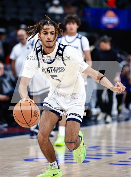 Thumbnail 2 in Brentwood School vs Campbell Hall (Trinity-Mission League Show @ Intuit Dome) photogallery.