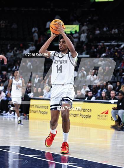 Thumbnail 1 in Brentwood School vs Campbell Hall (Trinity-Mission League Show @ Intuit Dome) photogallery.
