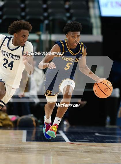 Thumbnail 2 in Brentwood School vs Campbell Hall (Trinity-Mission League Show @ Intuit Dome) photogallery.