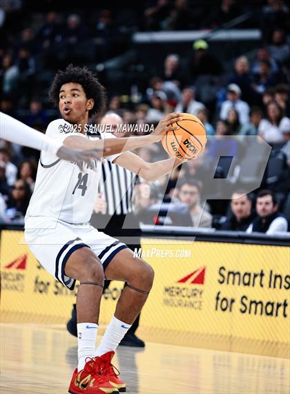Thumbnail 2 in Brentwood School vs Campbell Hall (Trinity-Mission League Show @ Intuit Dome) photogallery.