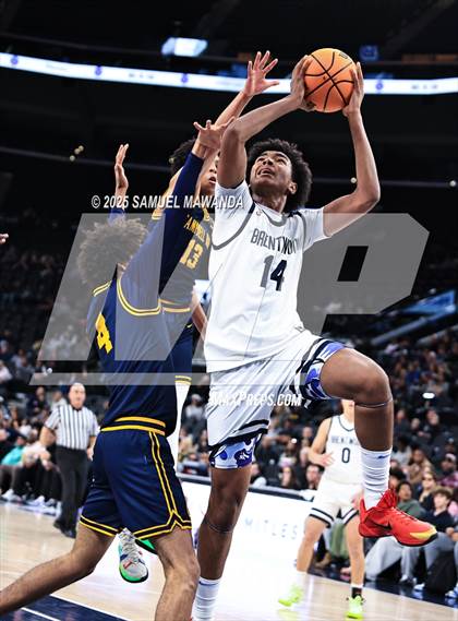 Thumbnail 2 in Brentwood School vs Campbell Hall (Trinity-Mission League Show @ Intuit Dome) photogallery.