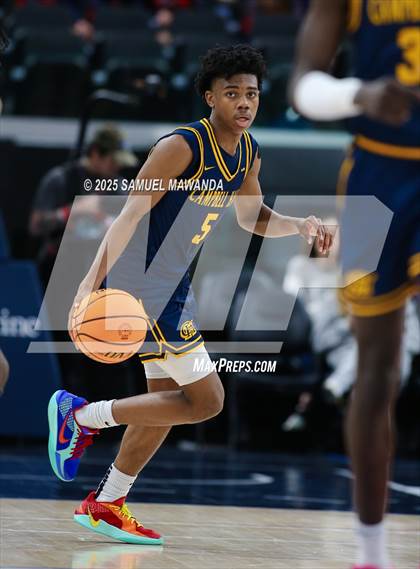 Thumbnail 3 in Brentwood School vs Campbell Hall (Trinity-Mission League Show @ Intuit Dome) photogallery.