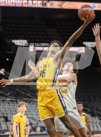 Thumbnail 3 in Brennan vs John Paul II (Spurs High School Showcase) photogallery.