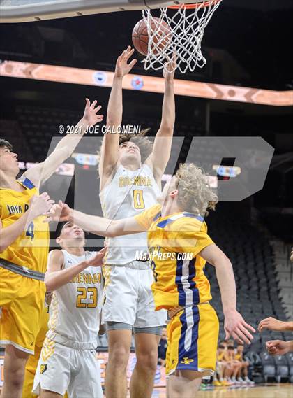 Thumbnail 1 in Brennan vs John Paul II (Spurs High School Showcase) photogallery.