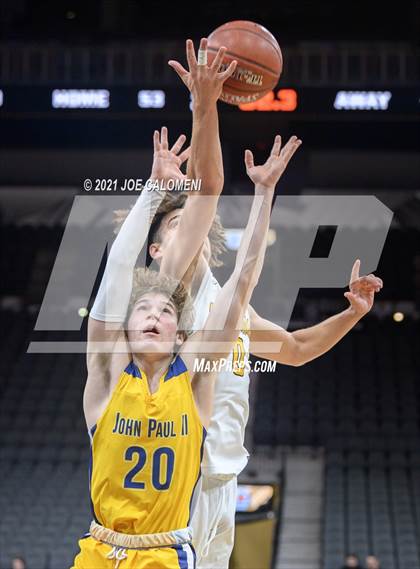 Thumbnail 1 in Brennan vs John Paul II (Spurs High School Showcase) photogallery.