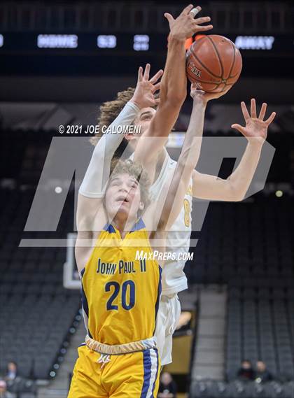 Thumbnail 2 in Brennan vs John Paul II (Spurs High School Showcase) photogallery.