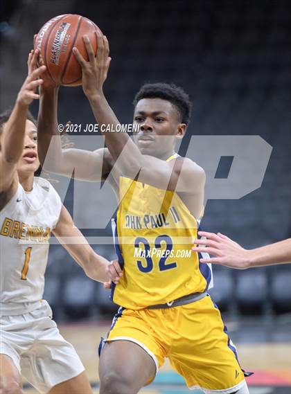 Thumbnail 3 in Brennan vs John Paul II (Spurs High School Showcase) photogallery.