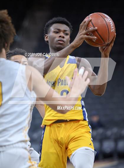 Thumbnail 3 in Brennan vs John Paul II (Spurs High School Showcase) photogallery.