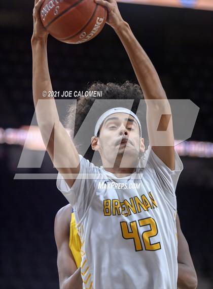 Thumbnail 2 in Brennan vs John Paul II (Spurs High School Showcase) photogallery.