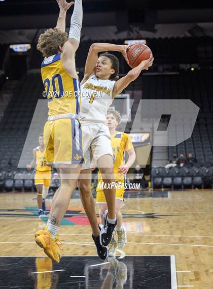 Thumbnail 3 in Brennan vs John Paul II (Spurs High School Showcase) photogallery.