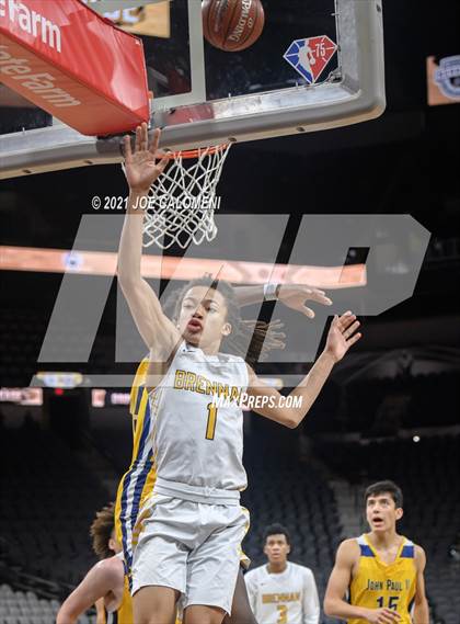 Thumbnail 3 in Brennan vs John Paul II (Spurs High School Showcase) photogallery.