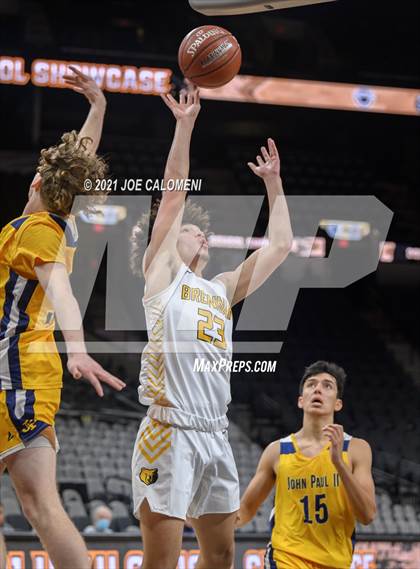 Thumbnail 3 in Brennan vs John Paul II (Spurs High School Showcase) photogallery.