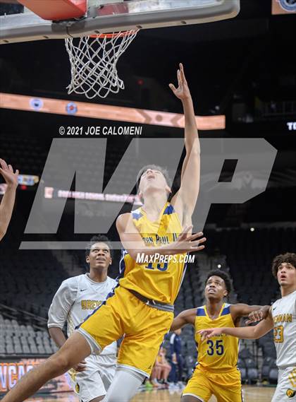 Thumbnail 2 in Brennan vs John Paul II (Spurs High School Showcase) photogallery.
