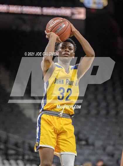 Thumbnail 1 in Brennan vs John Paul II (Spurs High School Showcase) photogallery.