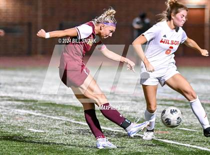 Thumbnail 1 in Wilson @ Governor Mifflin (PIAA District 3 First Round) photogallery.