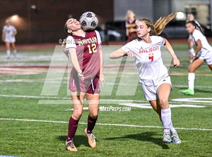 Thumbnail 3 in Wilson @ Governor Mifflin (PIAA District 3 First Round) photogallery.