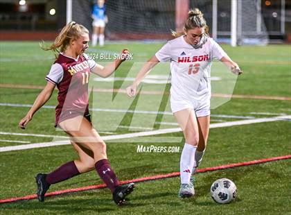 Thumbnail 2 in Wilson @ Governor Mifflin (PIAA District 3 First Round) photogallery.