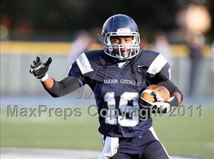 Thumbnail 2 in San Rafael vs. Marin Catholic (CIF NCS D3 Playoffs) photogallery.